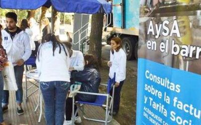 Comienza a funcionar el Programa “Aysa en el barrio”