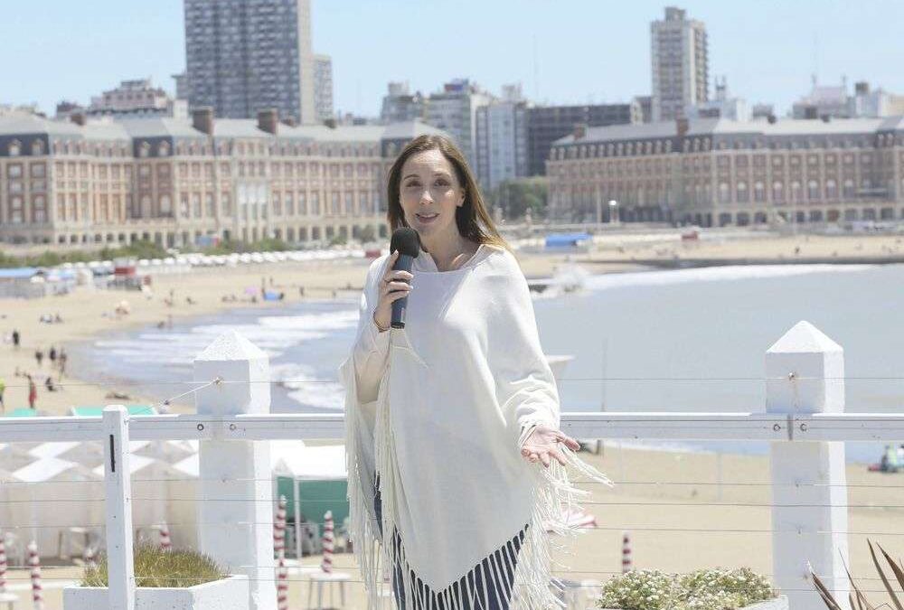 María Eugenia Vidal anuncio importantes beneficios para la temporada veraniega 2018 en Mar del Plata