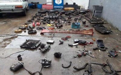 Desarmaban autos en talleres clandestinos: hay ocho personas detenidas