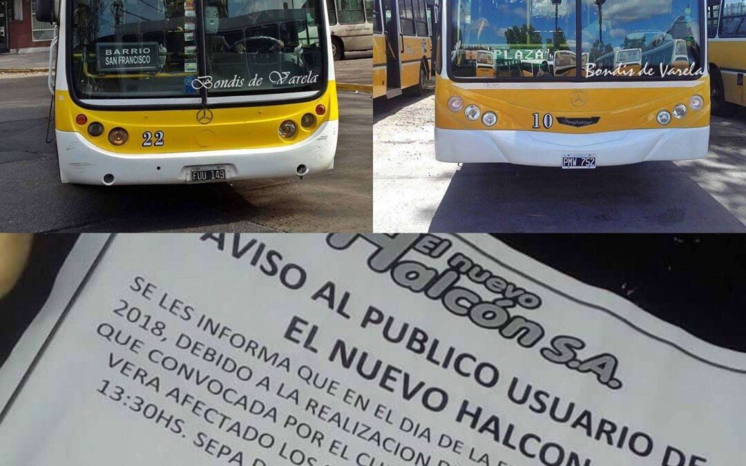 RESTRICCIONES EN SERVICIO DE TRANSPORTE