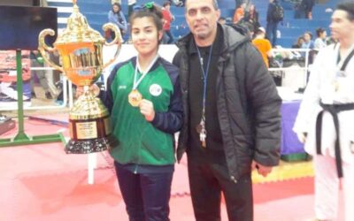 Carla Godoy nuevamente campeona nacional de Taekwondo TK5