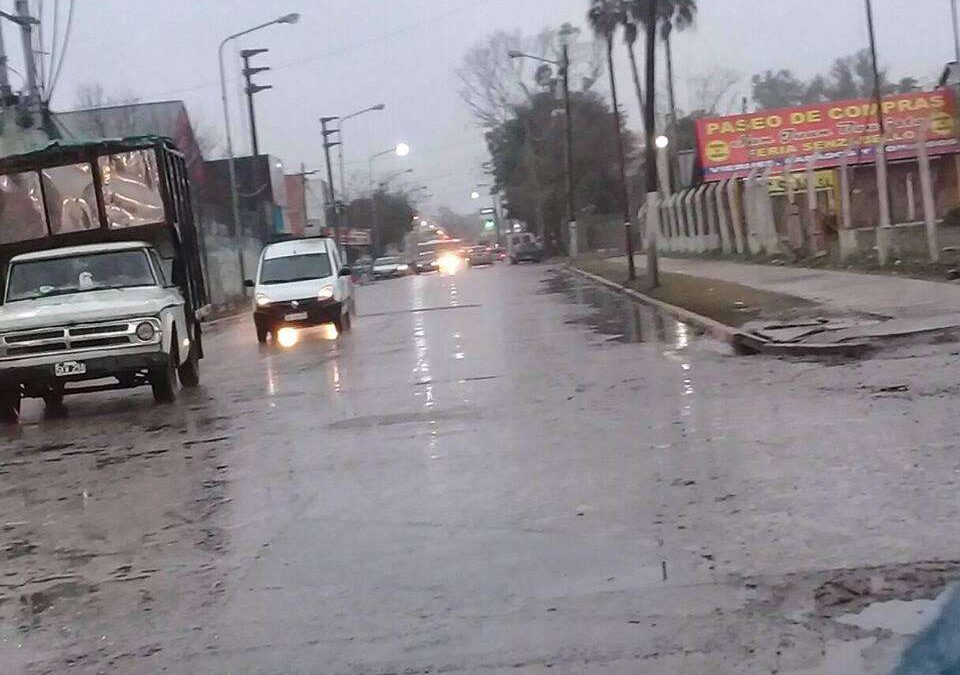 Hartos del descontrol en la avenida Senzabello