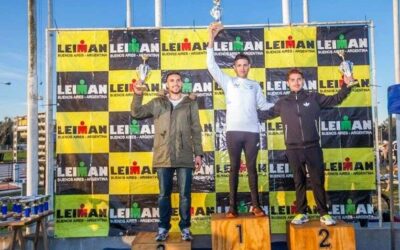 Un atleta varelense integró el podio en el duatlón de Ezeiza