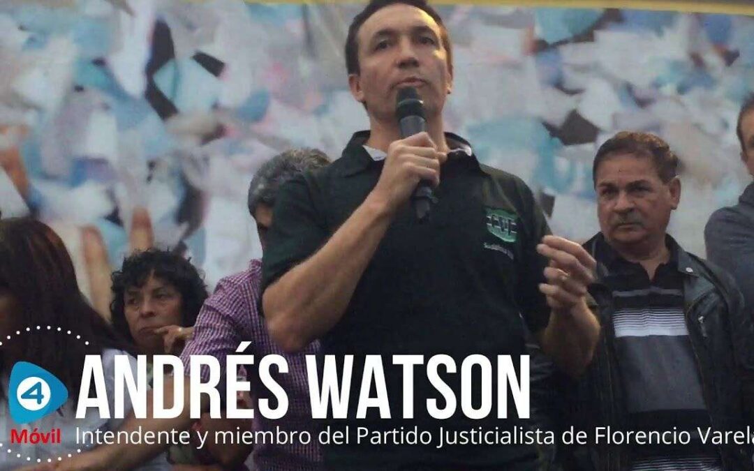 Andrés Watson se expresó  contra el ajuste y el FMI