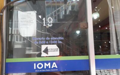 IOMA Varela le debe a Edesur y no atiende al público