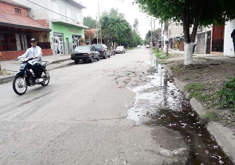 Quién responde por  las 600 cuadras pavimentadas, hoy intransitables