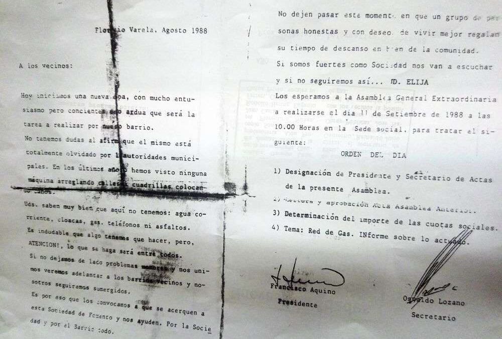 En una durísima carta,  un vecino de Altamira se expresa contra Kunkel  y  reclama que  al poder político local.