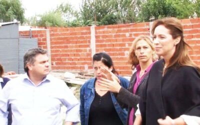 La gobernadora Vidal visitó un centro comunitario de Florencio Varela