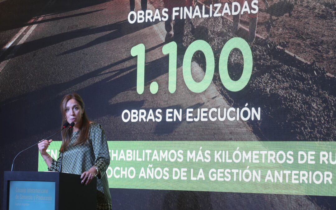 MARÍA EUGENIA VIDAL: «LOS ARGENTINOS NO QUIEREN MÁS ATAJOS NI CAMINOS FÁCILES. ESTO NO SE RESUELVE CON UN LÍDER SINO EN EQUIPO»