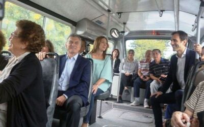 VIDAL ACOMPAÑÓ A MACRI EN LA PRESENTACIÓN DEL NUEVO SERVICIO DE COLECTIVOS DE JUNÍN: «CUANDO NO SE ROBA Y SE HACE, PODEMOS DEVOLVERLE LA CONFIANZA A LA GENTE»