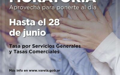 Extienden la moratoria para saldar deudas en tasas por servicios generales