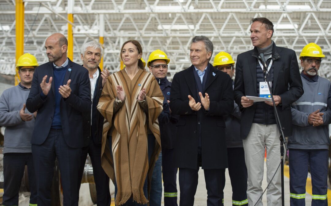 VIDAL Y MACRI EN APERTURA DE UNA FÁBRICA FERROVIARIA EN BRAGADO: “EMPIEZAN A VERSE LOS FRUTOS Y VAN A LLEGAR A TODOS LOS ARGENTINOS”