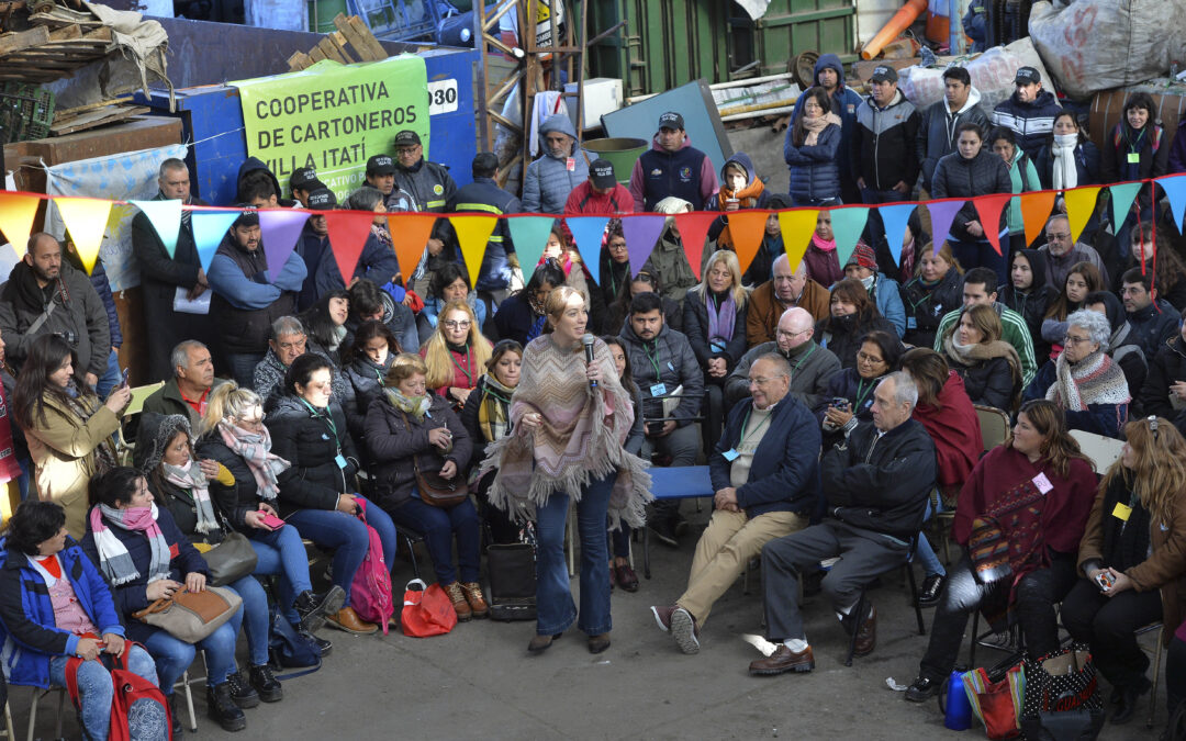 Vidal participó en Itatí de un encuentro con 200 referentes de organizaciones comunitarias del conurbano