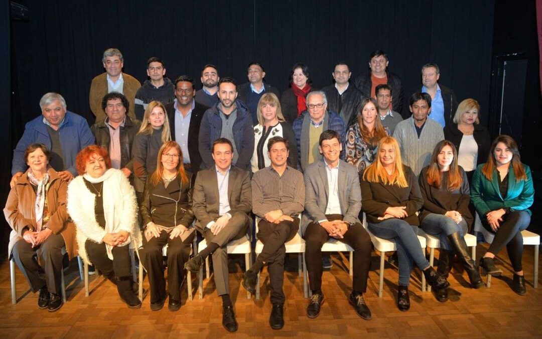 Axel Kicillof y los pre candidatos de la 503-2 “Frente de Todos”