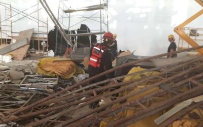 Un varelense fue la víctima fatal y varios heridos dejó la caída de un andamio en pleno aeropuerto