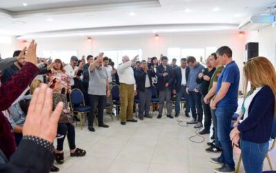El intendente Watson junto a iglesias evangélicas