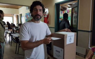 PABLO ALANIZ EMITIÓ SU VOTO