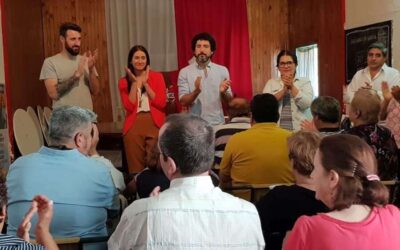 Alaniz encabezó una reunión de equipo en el comité radical