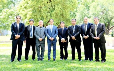 El intendente Andrés Watson mantuvo encuentro con el Embajador nipón Takahiro Nakamae
