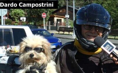 Murió «Pocho», el popular perro que recorría el país en moto