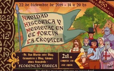 Navidad histórica y medieval en el Fortín La Tropilla