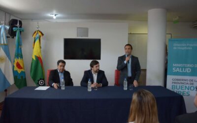 Andrés Watson en la designación de nuevas autoridades para el Hospital Zonal General de Agudos “Mi Pueblo”