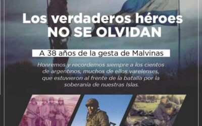 2 de Abril: Florencio Varela rinde homenaje a los caídos en la guerra de las Malvinas