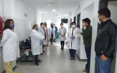 Entrega de elementos de protección sanitaria a personal de programa “Primera Noche