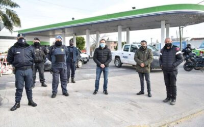 Watson supervisó operativo de control vehicular y transporte público en Villa Aurora