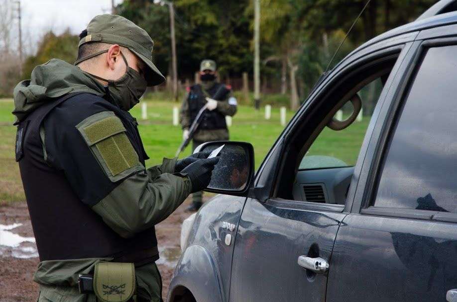 Gendarmería ya inició operativos en el distrito