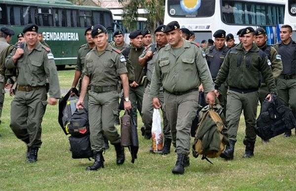 Llegarán 150  gendarmes a Varela para reforzar la seguridad