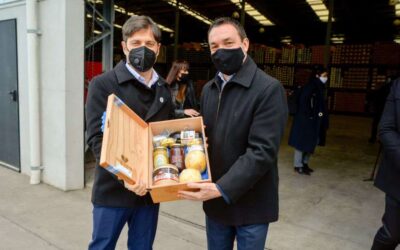 Kicillof y Watson recorrieron empresas de Florencio Varela