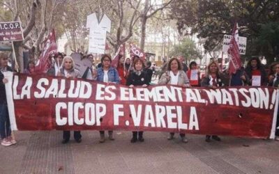 CICIOP Varela anunció una nueva  jornada de protesta por Cansancio, salarios bajos y contagios