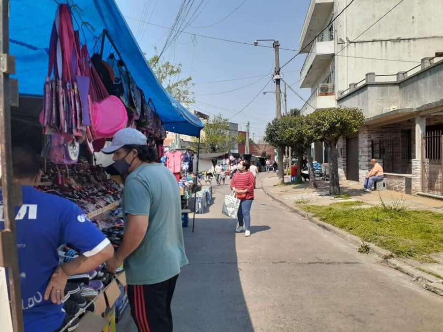 Volvieron  las Ferias Francas en Varela después de 192 días de no funcionar