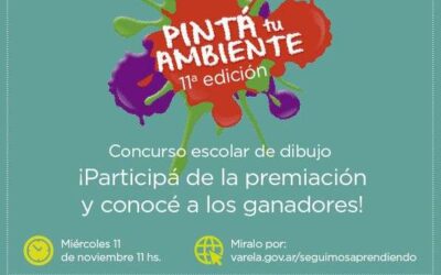 ¨Pintá tu ambiente”: mañana se conocerá a los ganadores del concurso