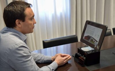 Andrés Watson evaluó un proyecto de obra para la Escuela de Arte