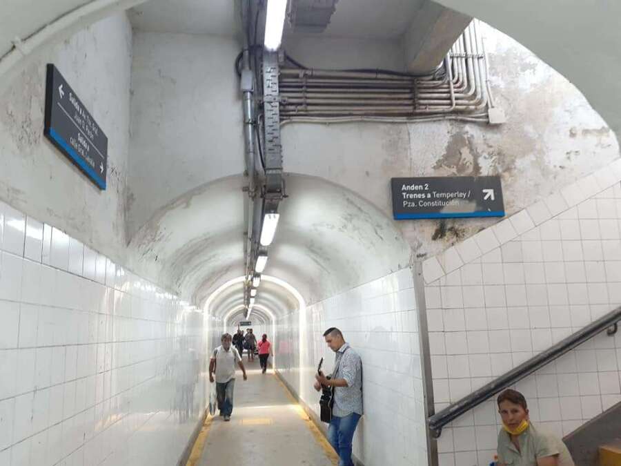 “EL TUNEL DEL TIEMPO”: UN  PASO PEATONAL  QUE NECESITA UNA RENOVACION