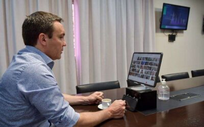 Watson y funcionarios provinciales evaluaron el desarrollo de la campaña vacunatoria anti-covid19 en el territorio bonaerense