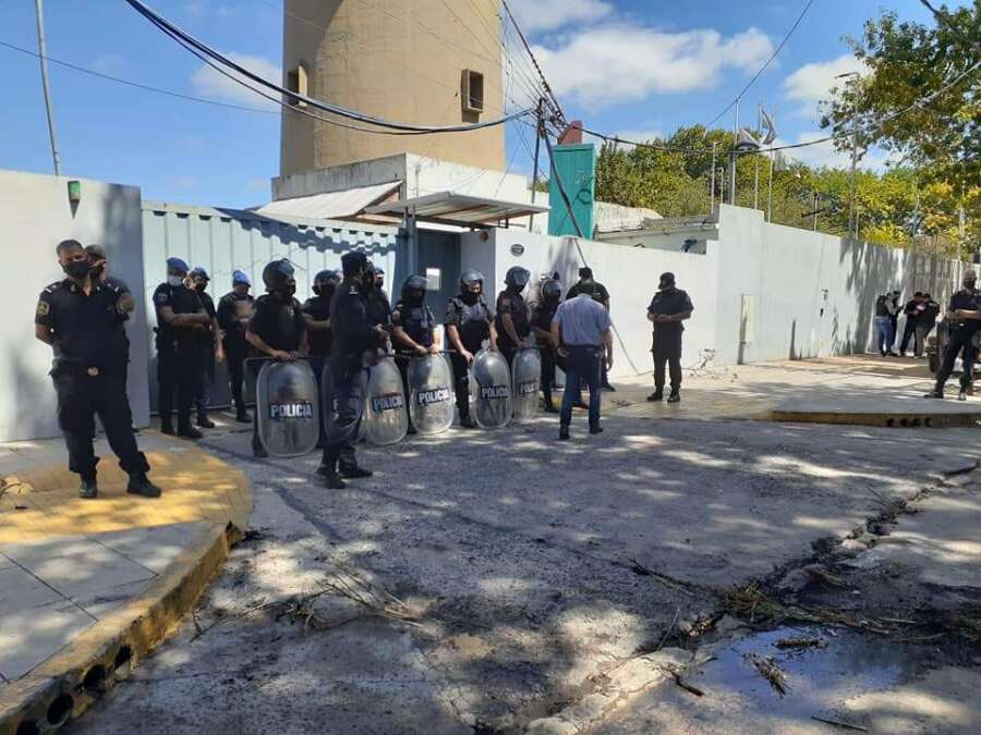 Las fotos del «viernes de furia» en Florencio Varela