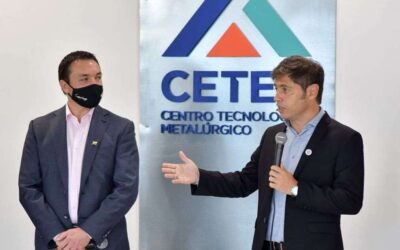 Kicillof y Watson anunciaron un proyecto de ampliación del Centro Tecnológico Metalúrgico en Florencio Varela