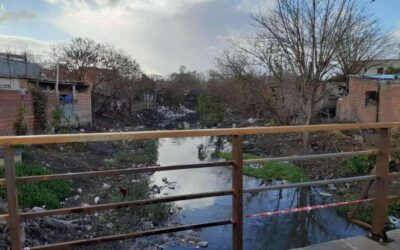 Los  arroyos Jiménez y Las Piedras  tapados de basura