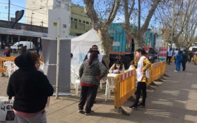 Florencio Varela: primera dosis libre para mayores de 35 en estación de trenes