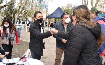 Mañana: vacunatorio contra la Covid para la modalidad libre en la plaza San Juan Bautista