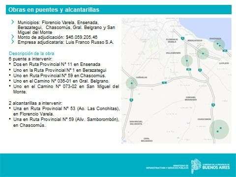 La Capilla: anuncian obras en alcantarilla de la ruta 53