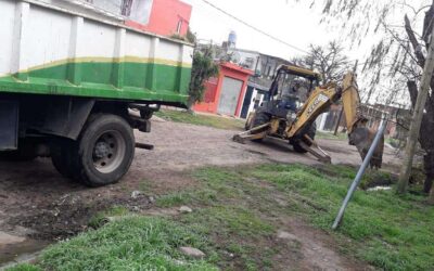 El municipio de Varela reforzó labores de saneamiento hidráulico