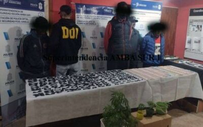 Narcotráfico en  Florencio Varela: 13 allanamientos y 4 detenidos por el triple crimen en San Rudecindo