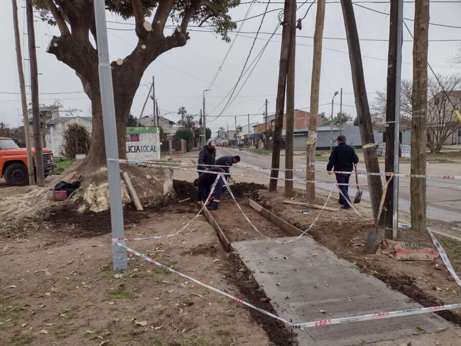 Intensos y variados trabajos del municipio en Santa Sofía