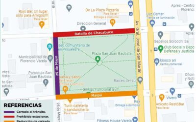 Reducen la circulación vial en la zona de la feria del libro