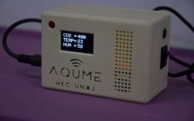 Aulas seguras: utilización de medidor de dióxido de carbono en el Jardín municipal N°7