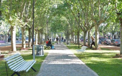 Inauguración de Boulevard en av. Gral José de San Martín